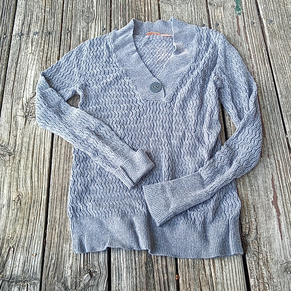 Zigzag sweater Gray